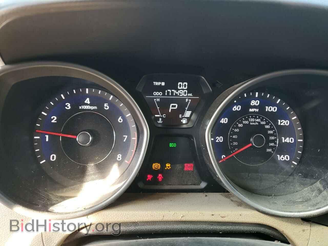 2012 HYUNDAI ELANTRA - VIN: 5NPDH4AE7CH134068 - Фото 9