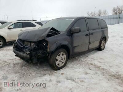 2010 Dodge CARAVAN SE, черный — VIN 2D4RN4DEXAR426360, Copart