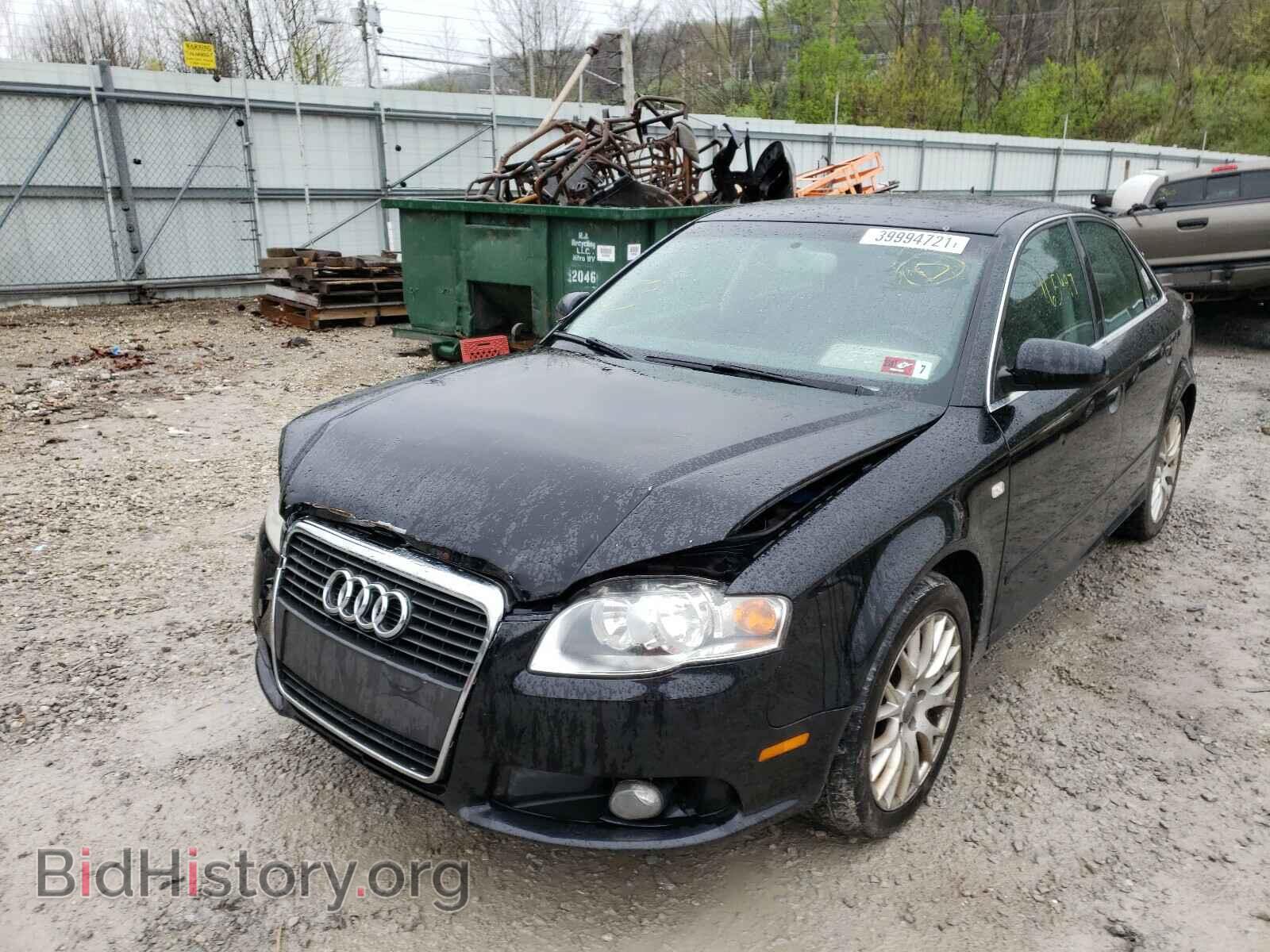 2008 AUDI A4 - VIN: WAUDF78E58A136796 - Фото 2