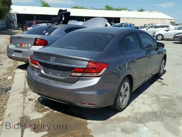 2014 HONDA CIVIC - VIN: 2HGFB2F50EH504328 - Фото 4