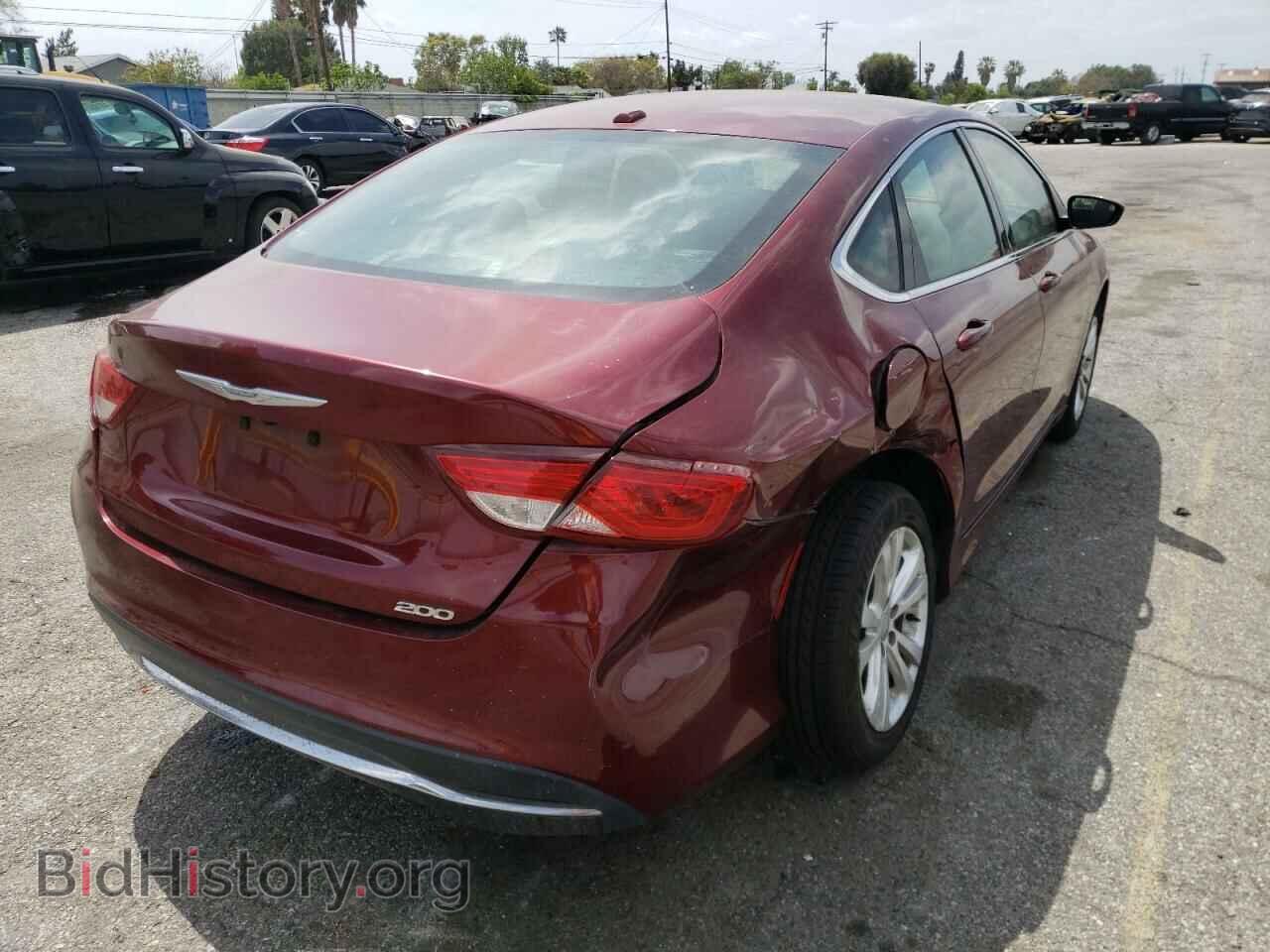 2016 CHRYSLER 200 - VIN: 1C3CCCAB1GN165224 - Фото 4
