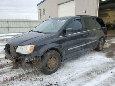 2011 Chrysler MINIVAN Touring, черный — VIN 2A4RR5DG2BR754182, Copart
