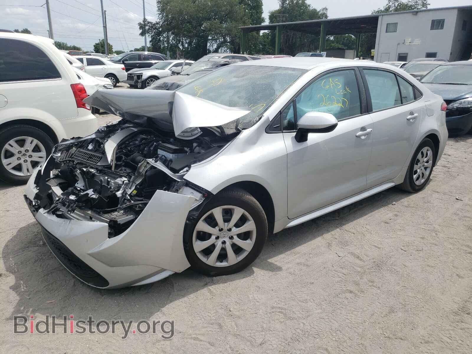 2021 TOYOTA COROLLA - VIN: 5YFEPMAE1MP157258 - Фото 2