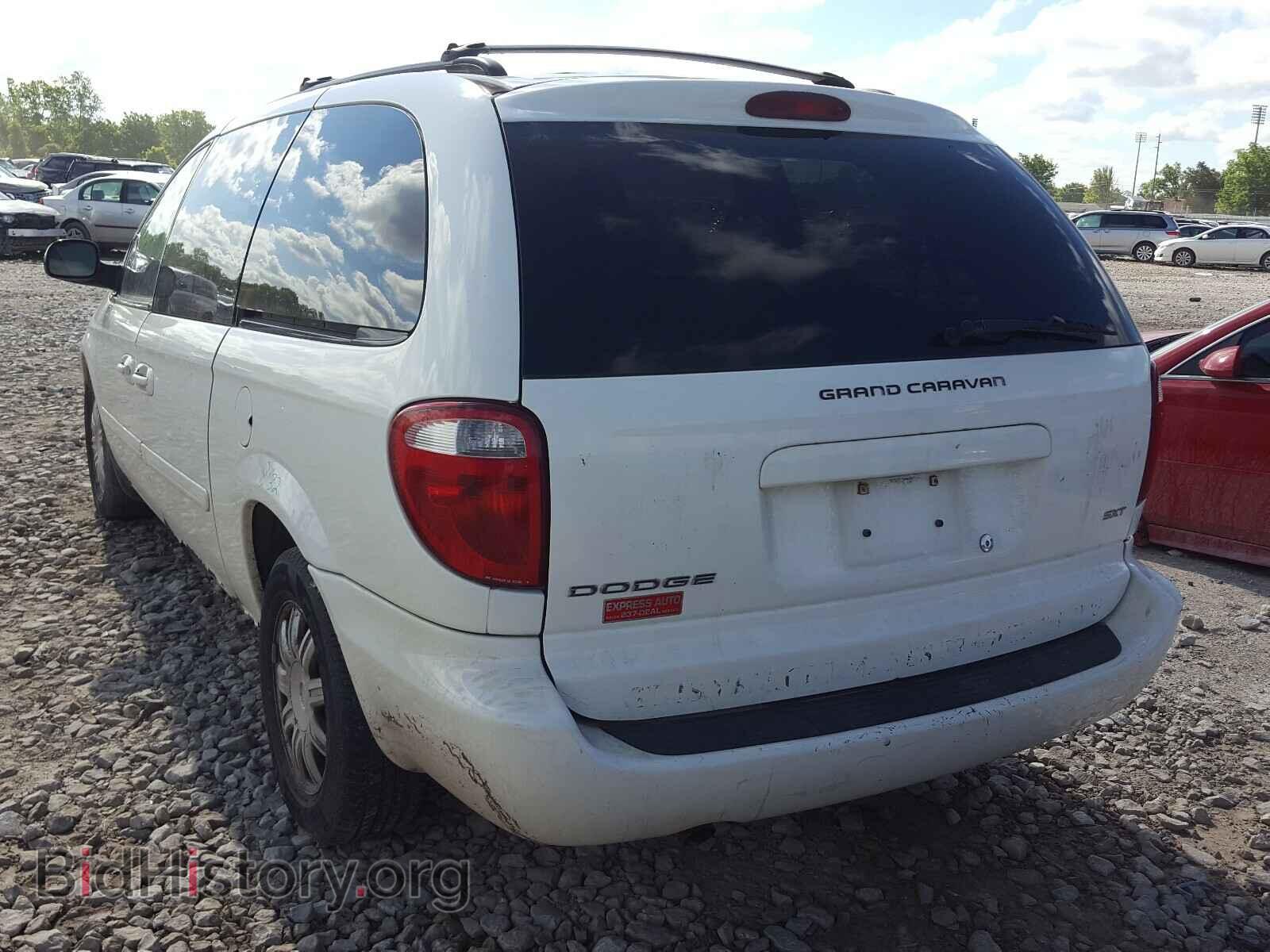 2007 DODGE CARAVAN - VIN: 2D4GP44L27R332577 - Фото 3