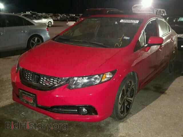 2014 HONDA CIVIC - VIN: 2HGFB6E57EH702977 - Фото 2