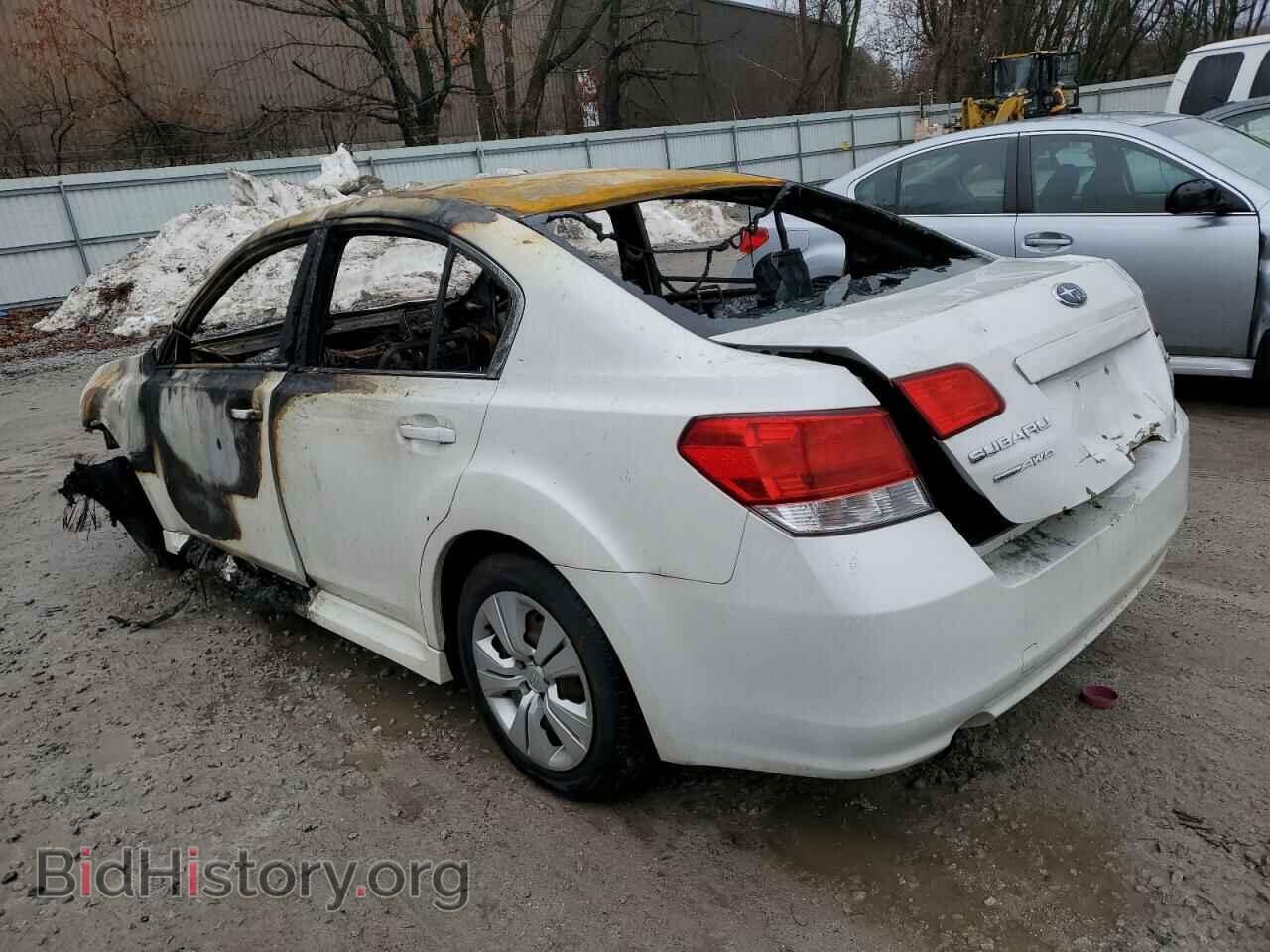 2013 SUBARU LEGACY - VIN: 4S3BMBA60D3039963 - Фото 2