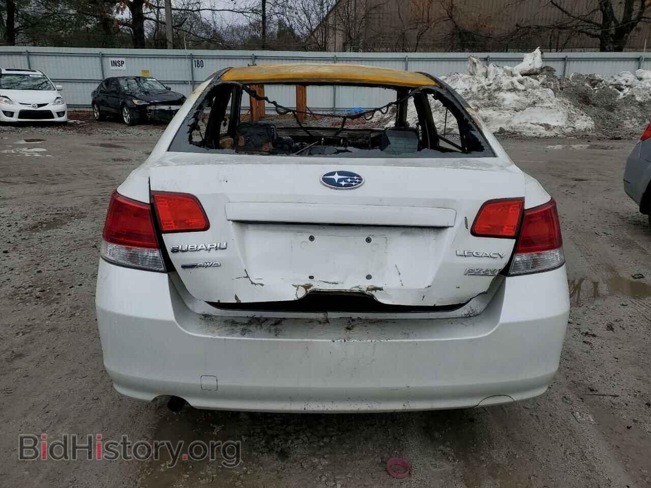 2013 SUBARU LEGACY - VIN: 4S3BMBA60D3039963 - Фото 6