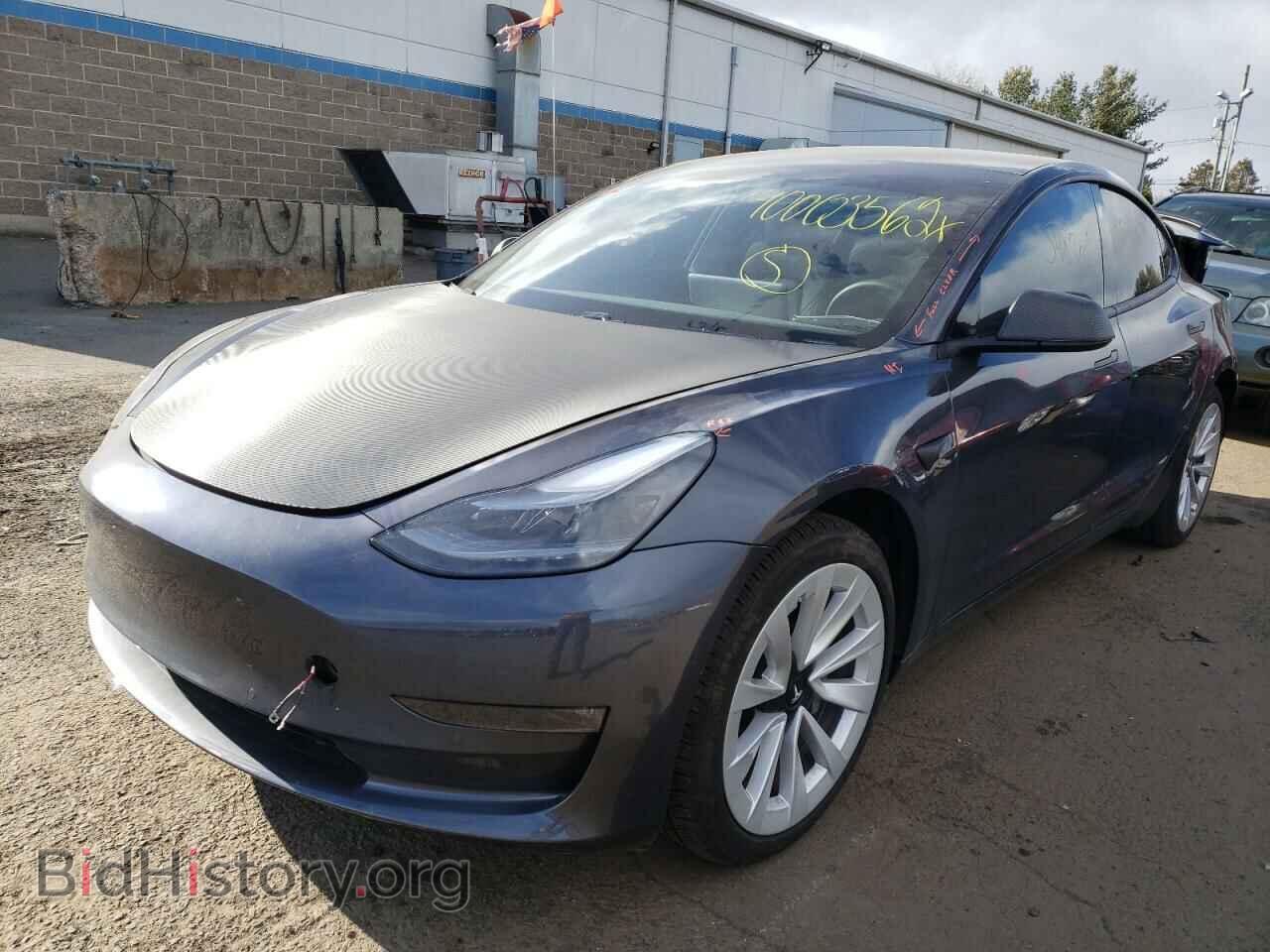 2021 TESLA MODEL 3 - VIN: 5YJ3E1EB2MF027660 - Photo 2