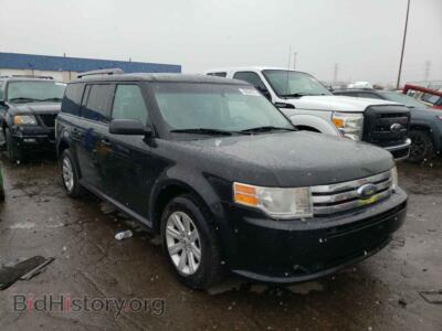 2010 Ford FLEX Flex SE, черный — VIN 2FMGK5BC8ABA14365, Copart