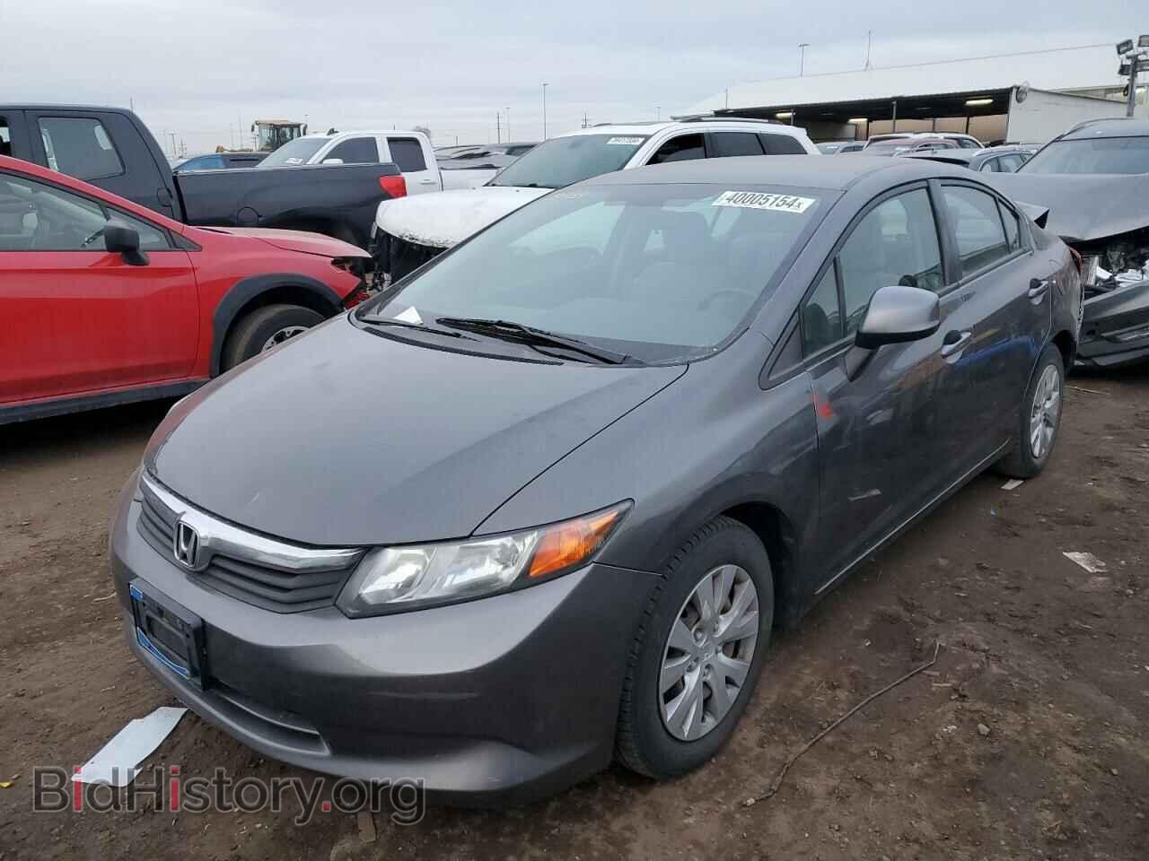 Photo 2HGFB2F54CH583239 - HONDA CIVIC 2012