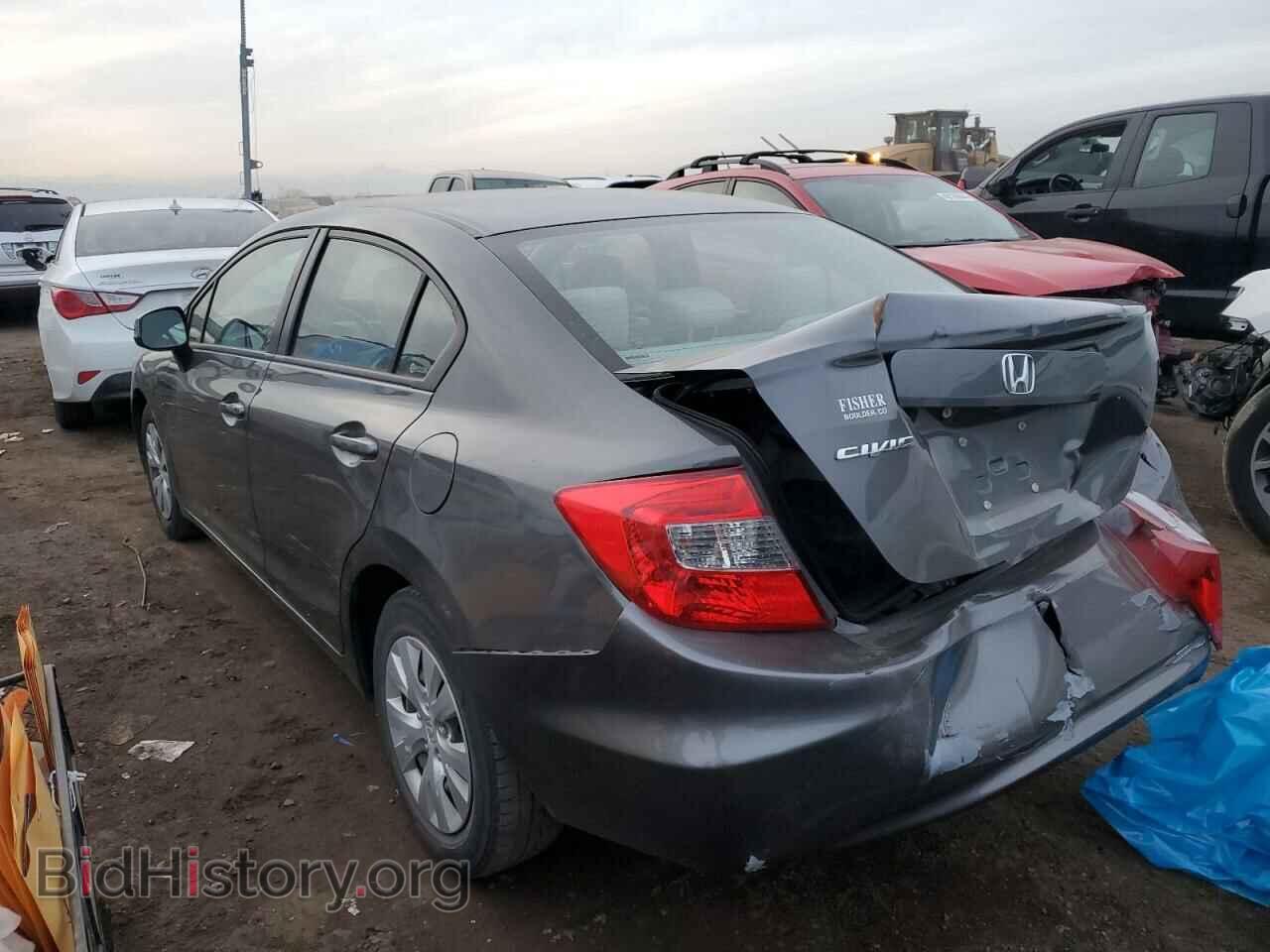 2012 HONDA CIVIC - VIN: 2HGFB2F54CH583239 - Photo 2
