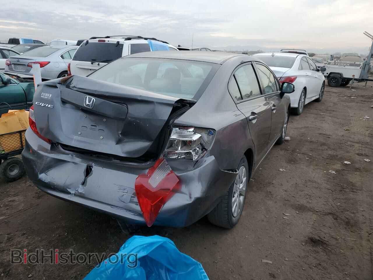 2012 HONDA CIVIC - VIN: 2HGFB2F54CH583239 - Photo 3