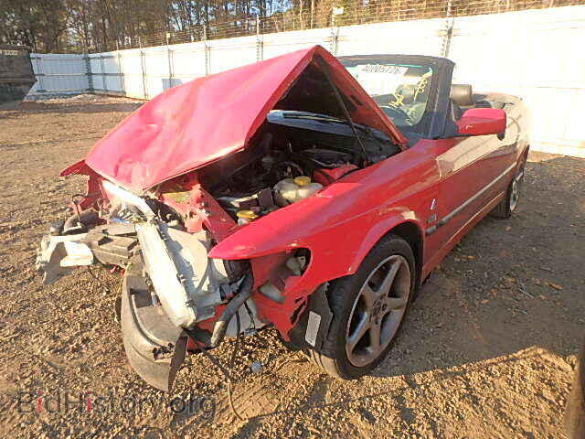2001 SAAB 9 3 - VIN: YS3DP75G417018823 - Фото 2