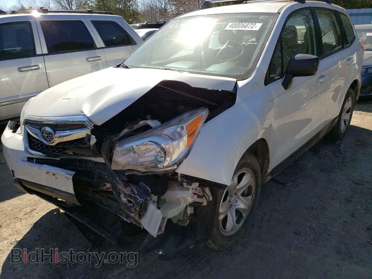 2014 SUBARU FORESTER - VIN: JF2SJAACXEH510502 - Фото 2