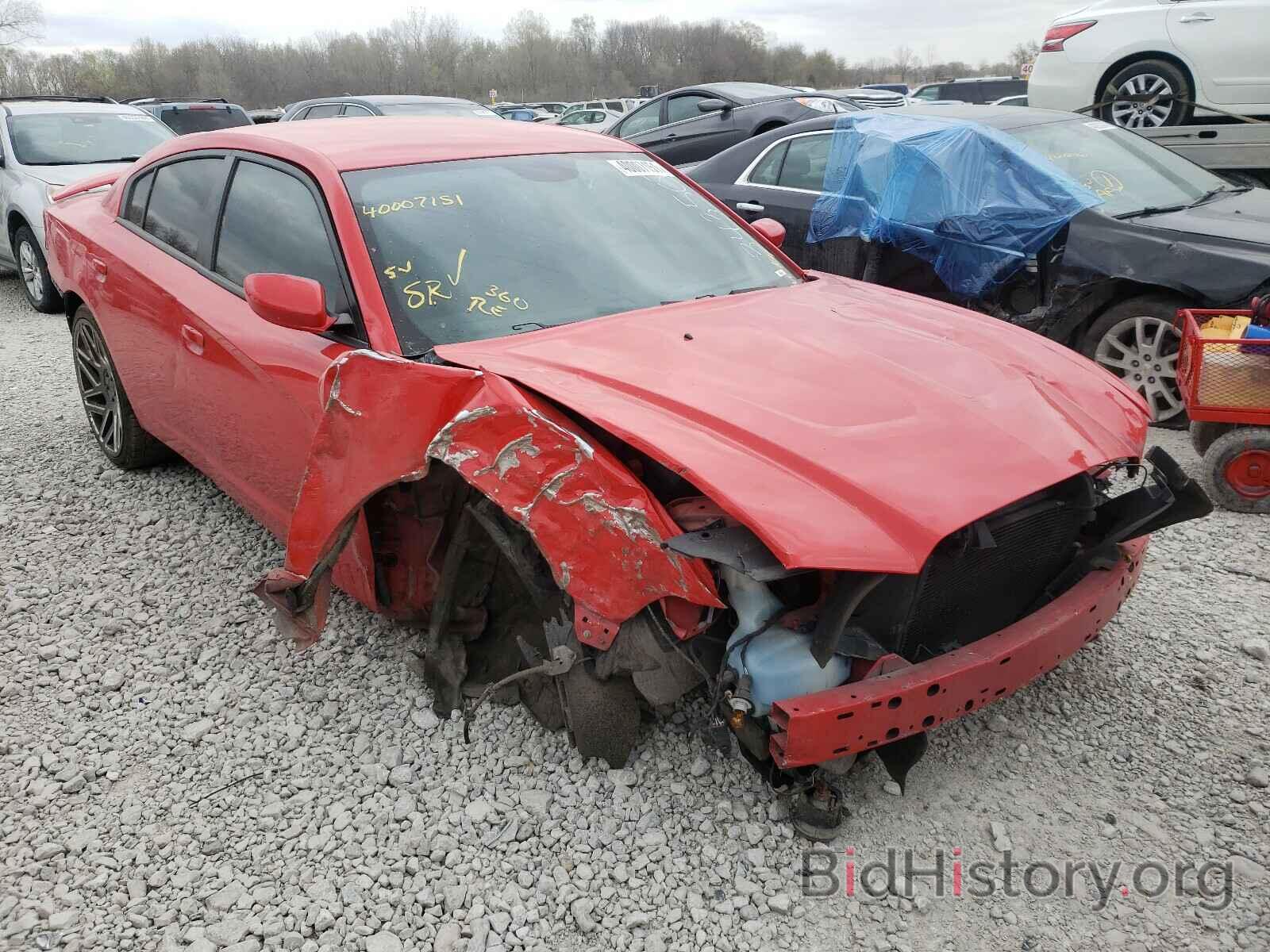 Photo 2C3CDXHG9EH236553 - DODGE CHARGER 2014
