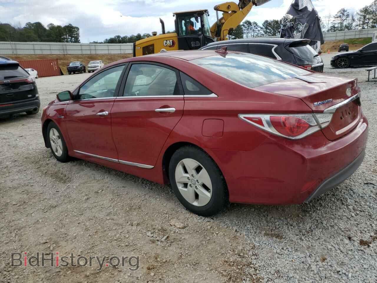 2012 HYUNDAI SONATA - VIN: KMHEC4A44CA021840 - Фото 2