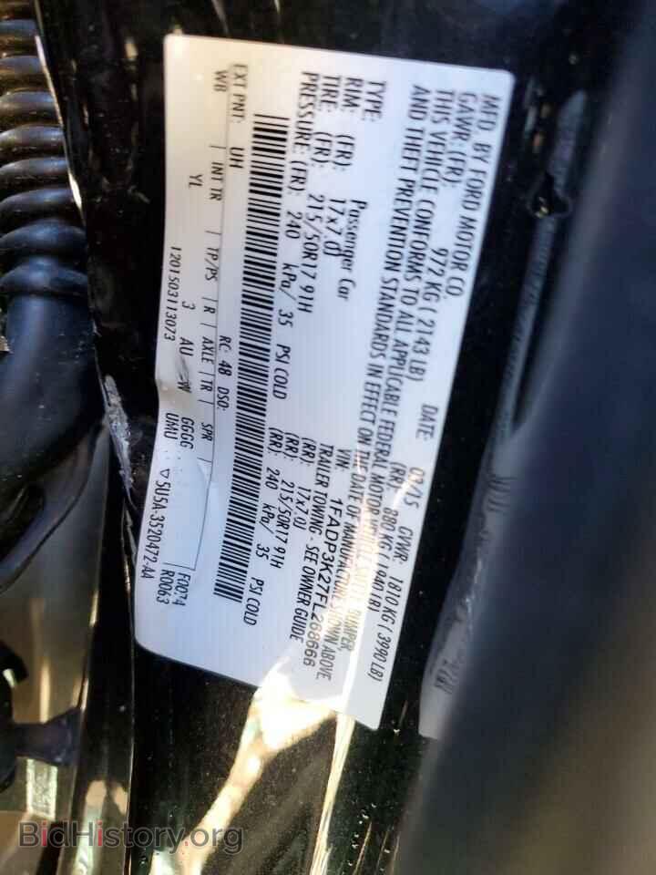 2015 FORD FOCUS - VIN: 1FADP3K27FL268666 - Фото 12