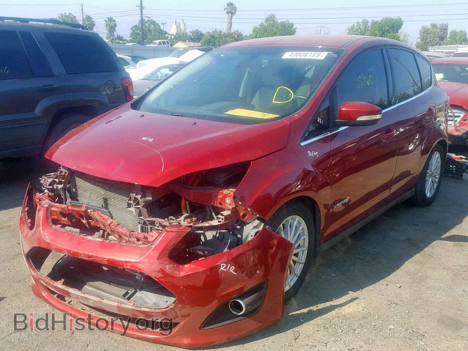 2013 FORD C-MAX SEL - VIN: 1FADP5BUXDL551847 - Фото 2