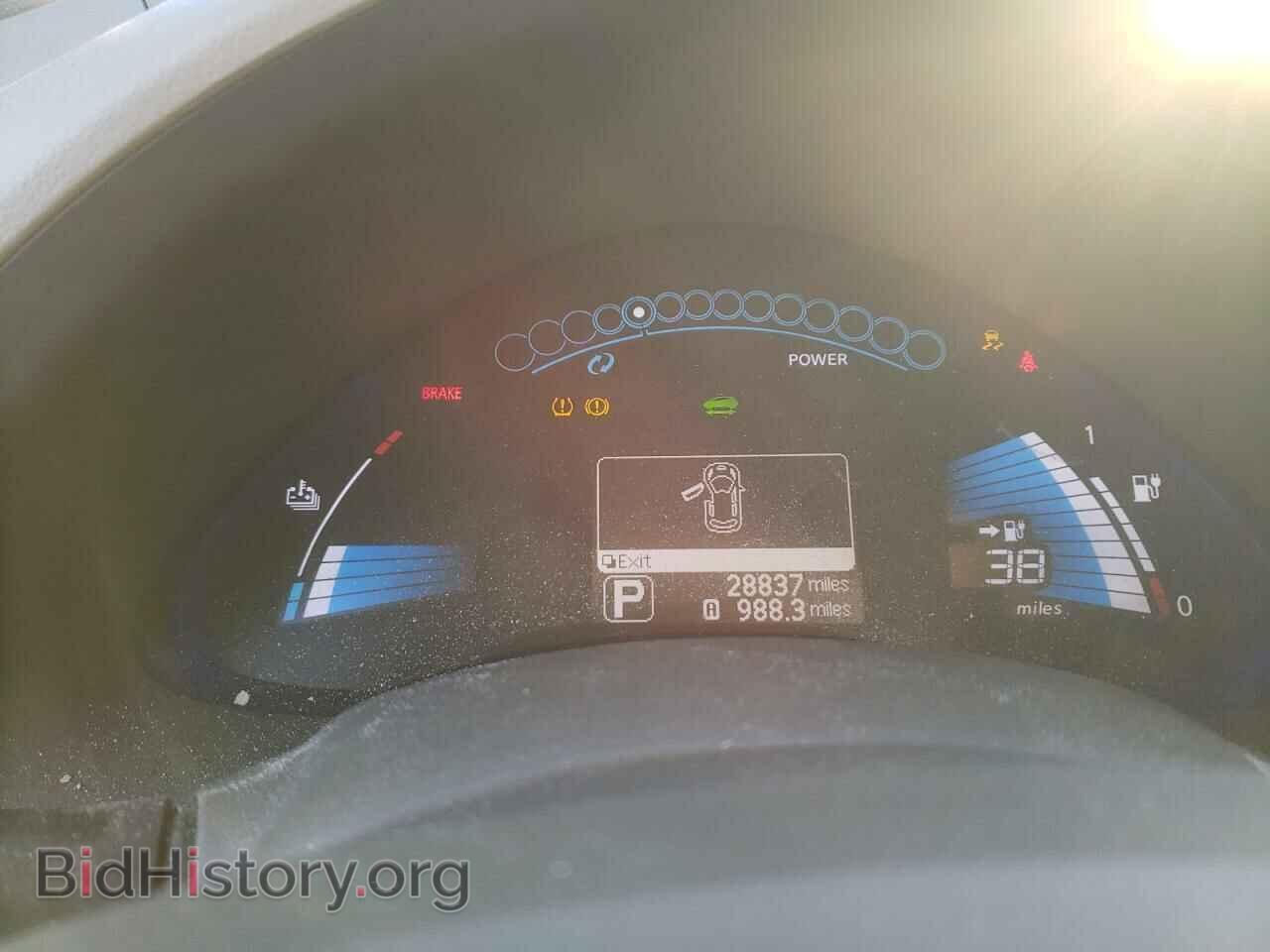 2012 NISSAN LEAF - VIN: JN1AZ0CP8CT018755 - Фото 9