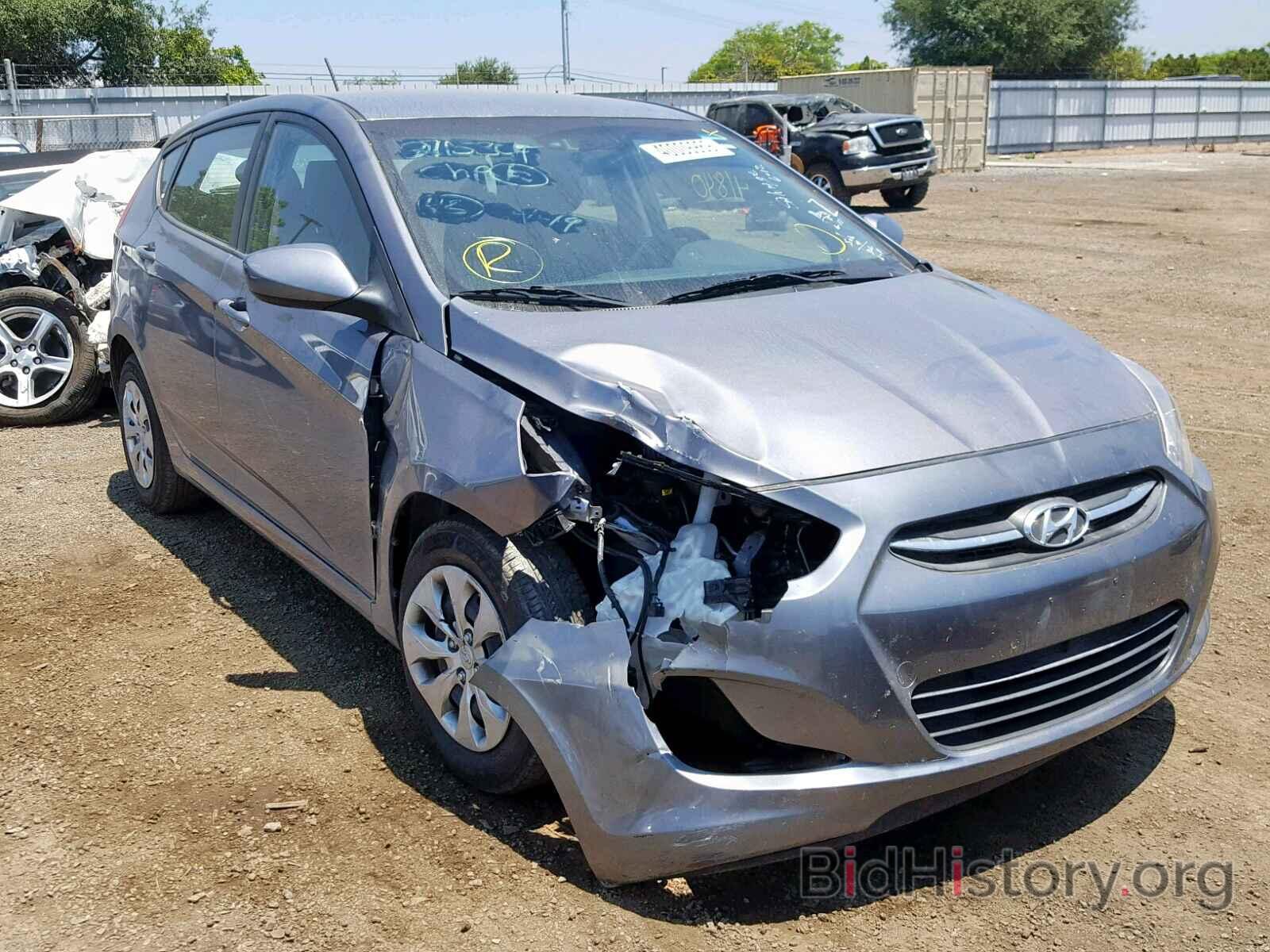 Photo KMHCT5AE3HU343722 - HYUNDAI ACCENT 2017