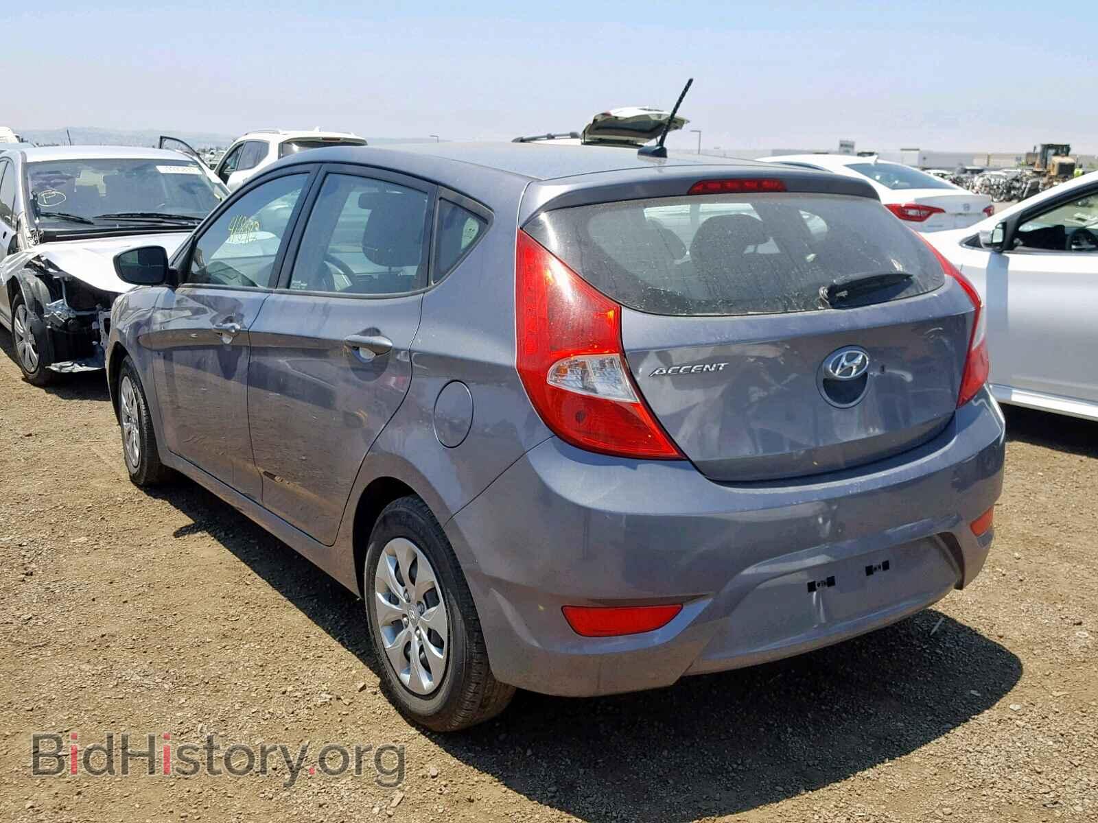 2017 HYUNDAI ACCENT - VIN: KMHCT5AE3HU343722 - Фото 3