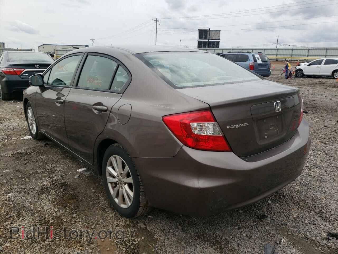2012 HONDA CIVIC - VIN: 2HGFB2F89CH565667 - Фото 3