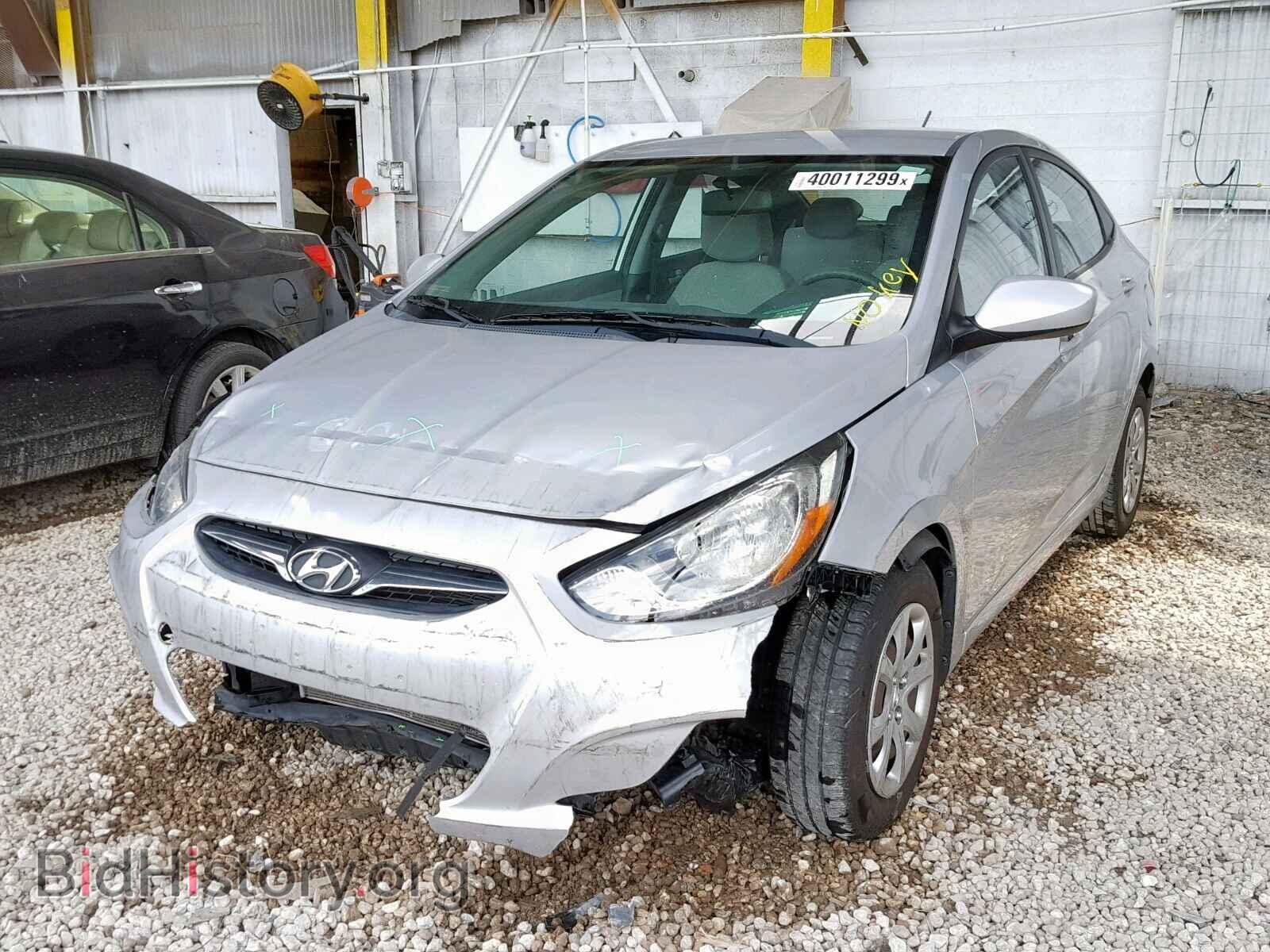2012 HYUNDAI ACCENT - VIN: KMHCT4AE3CU259905 - Фото 2
