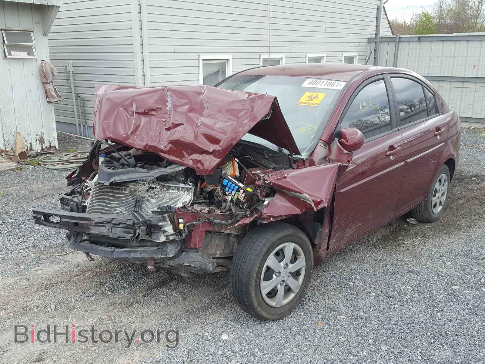 2009 HYUNDAI ACCENT - VIN: KMHCN46C99U315078 - Фото 2