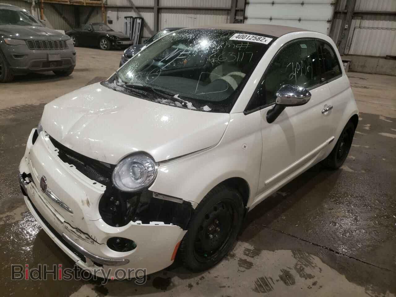 2015 FIAT 500 - VIN: 3C3CFFER5FT663117 - Фото 2