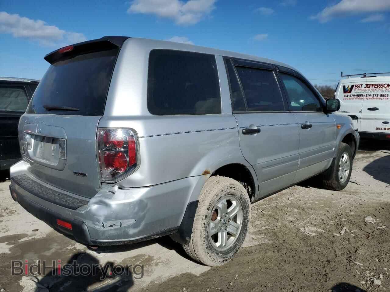 2007 HONDA PILOT - VIN: 2HKYF18177H530368 - Фото 3