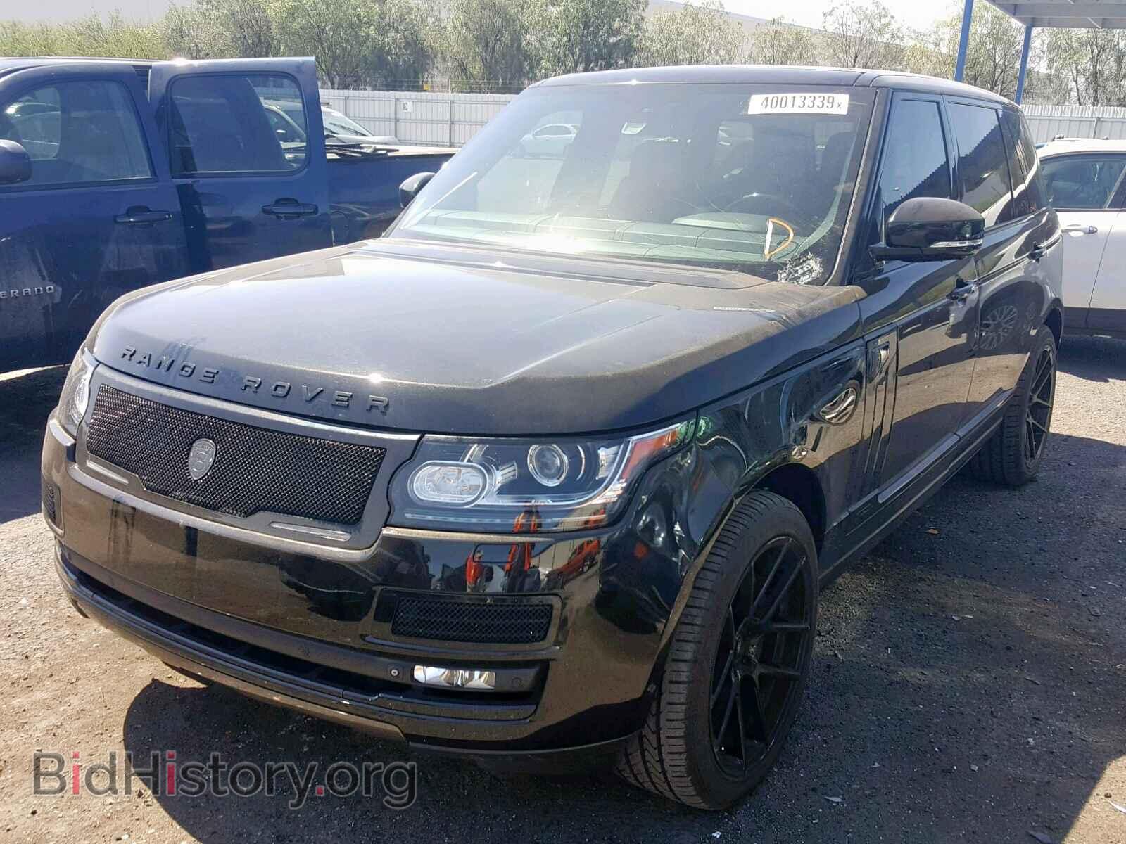 2014 LAND ROVER RANGE ROVE - VIN: SALGS3TF9EA170295 - Фото 2