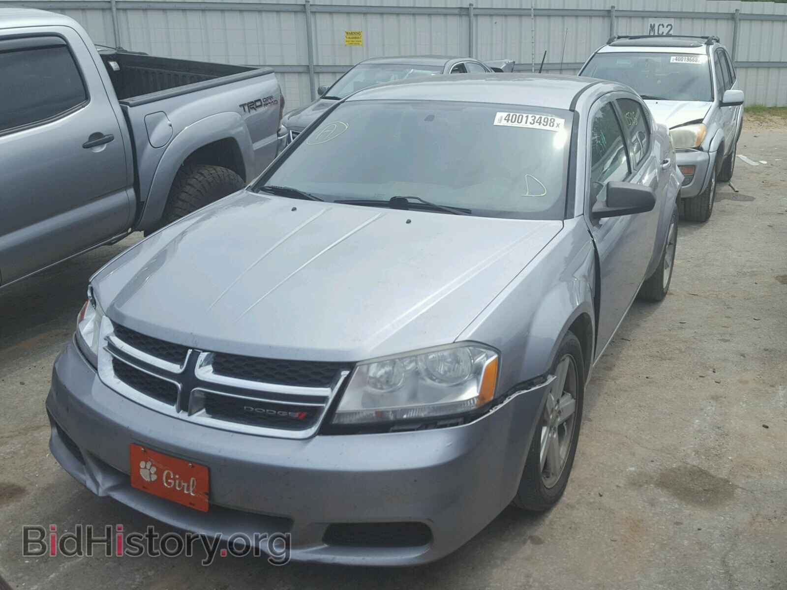 2013 DODGE AVENGER - VIN: 1C3CDZAB7DN551996 - Фото 2