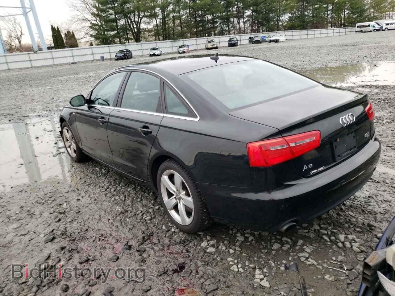 2012 AUDI A6 - VIN: WAUGGAFC1CN057409 - Фото 2