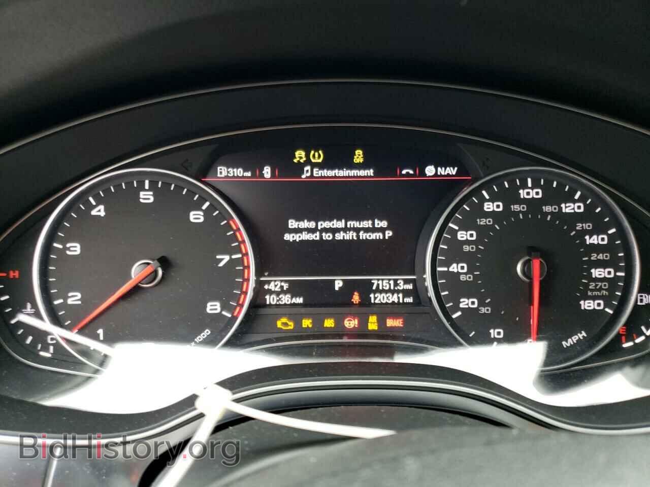 2012 AUDI A6 - VIN: WAUGGAFC1CN057409 - Фото 9