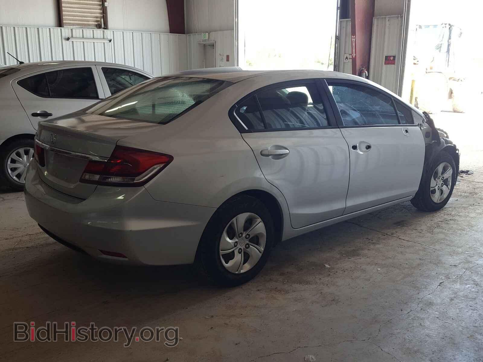 2013 HONDA CIVIC - VIN: 2HGFB2F5XDH555950 - Фото 4