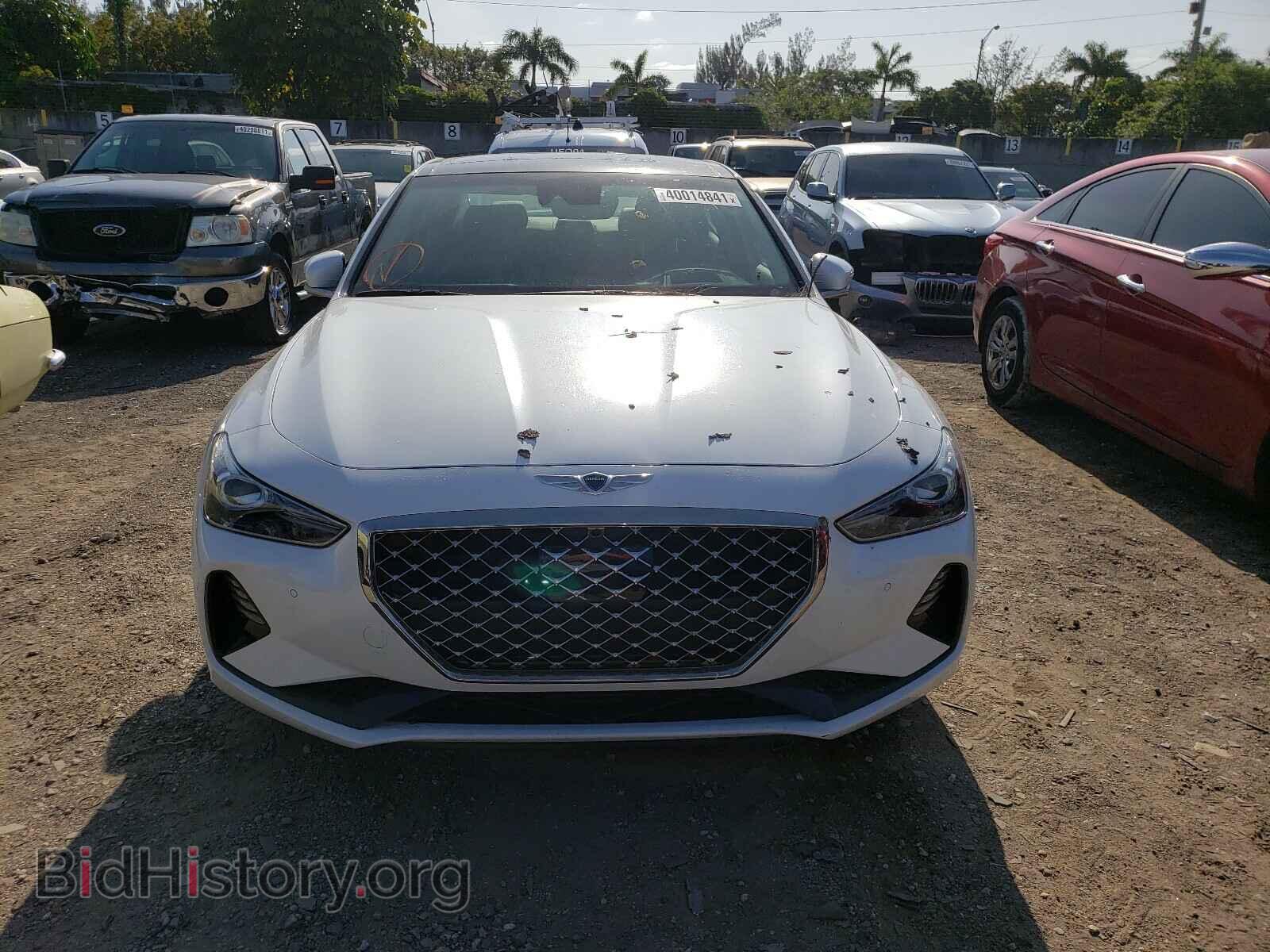2021 GENESIS G70 - VIN: KMTG34LEXMU071193 - Фото 9