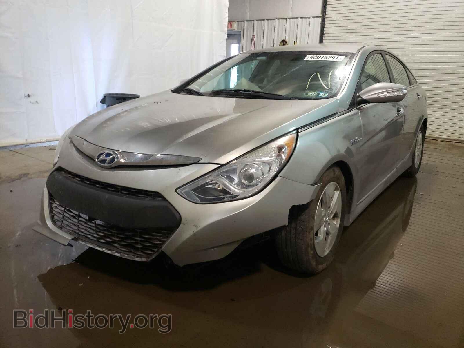 2012 HYUNDAI SONATA - VIN: KMHEC4A48CA026118 - Фото 2