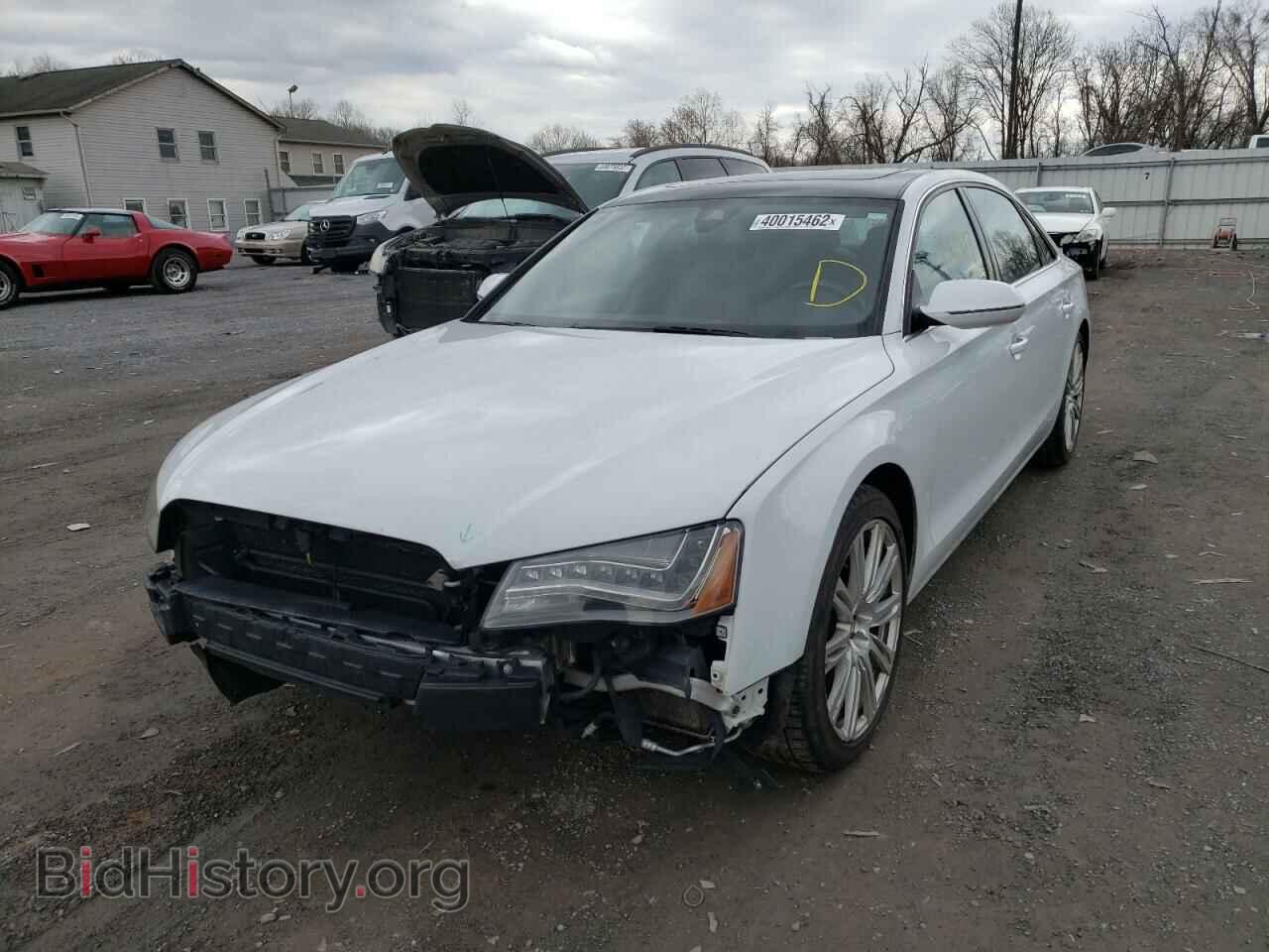 2013 AUDI A8 - VIN: WAURGAFD1DN024512 - Фото 2
