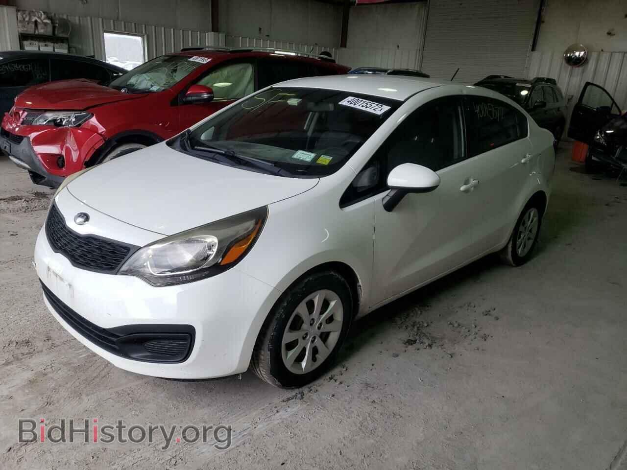 2013 KIA RIO - VIN: KNADM4A36D6281422 - Фото 2
