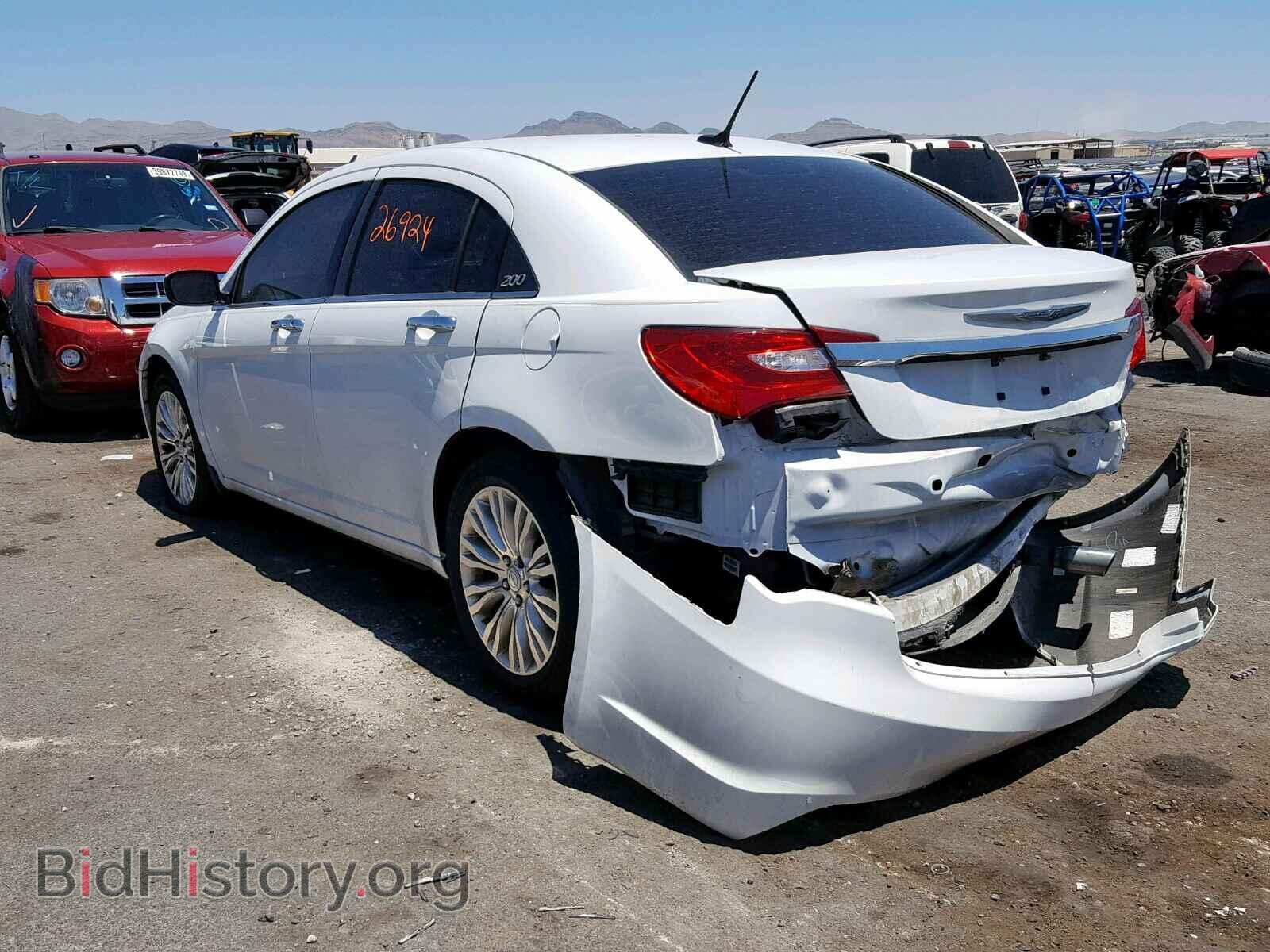 2012 CHRYSLER 200 - VIN: 1C3CCBCG2CN305648 - Фото 3