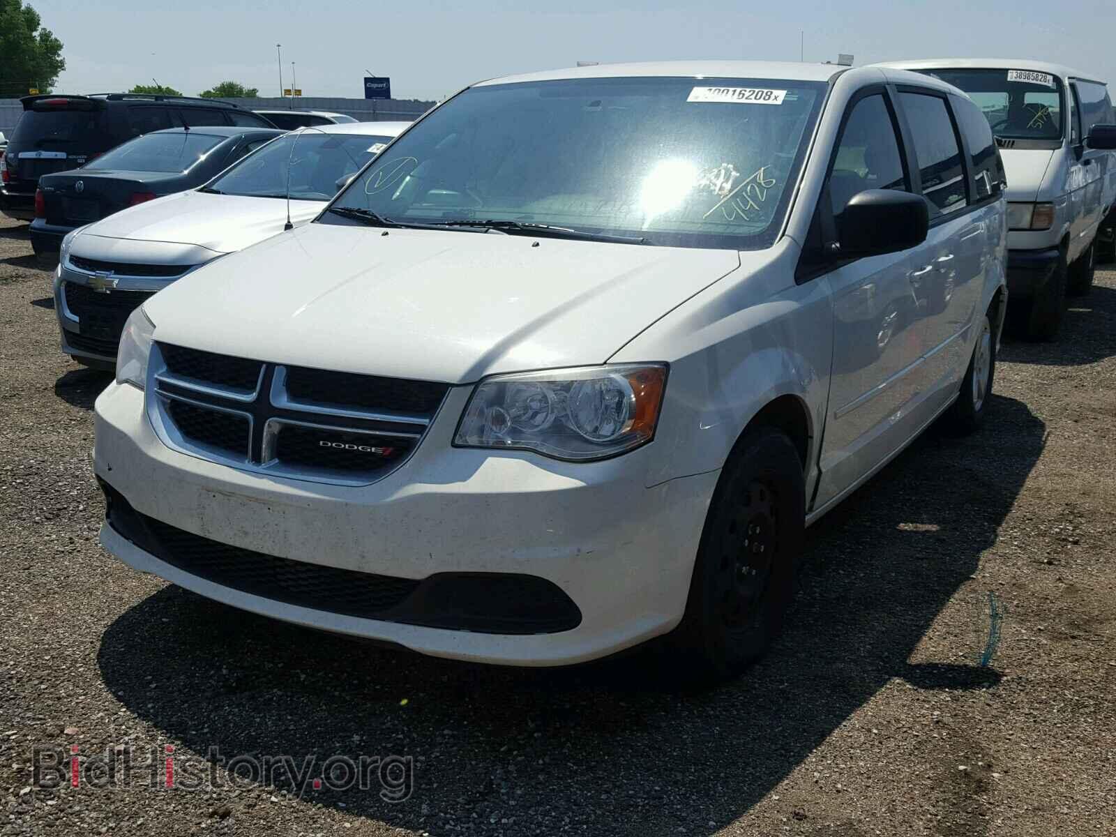 2013 DODGE CARAVAN - VIN: 2C4RDGBG4DR724428 - Фото 2