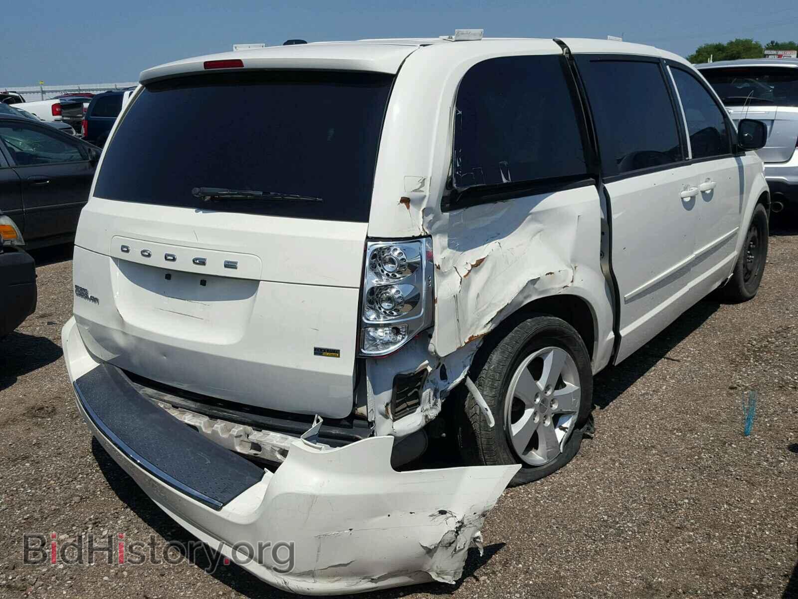 2013 DODGE CARAVAN - VIN: 2C4RDGBG4DR724428 - Фото 4