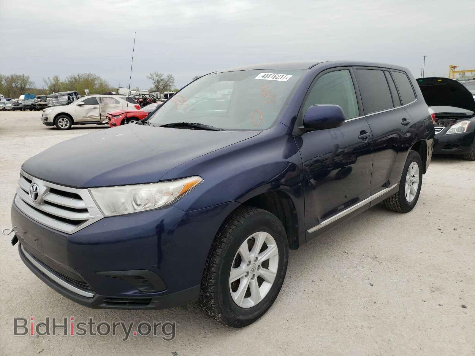 2012 TOYOTA HIGHLANDER - VIN: 5TDZA3EH7CS022860 - Фото 2