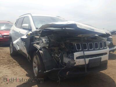2017 Jeep COMPASS LA, белый — VIN 3C4NJDBB7HT651374, Copart
