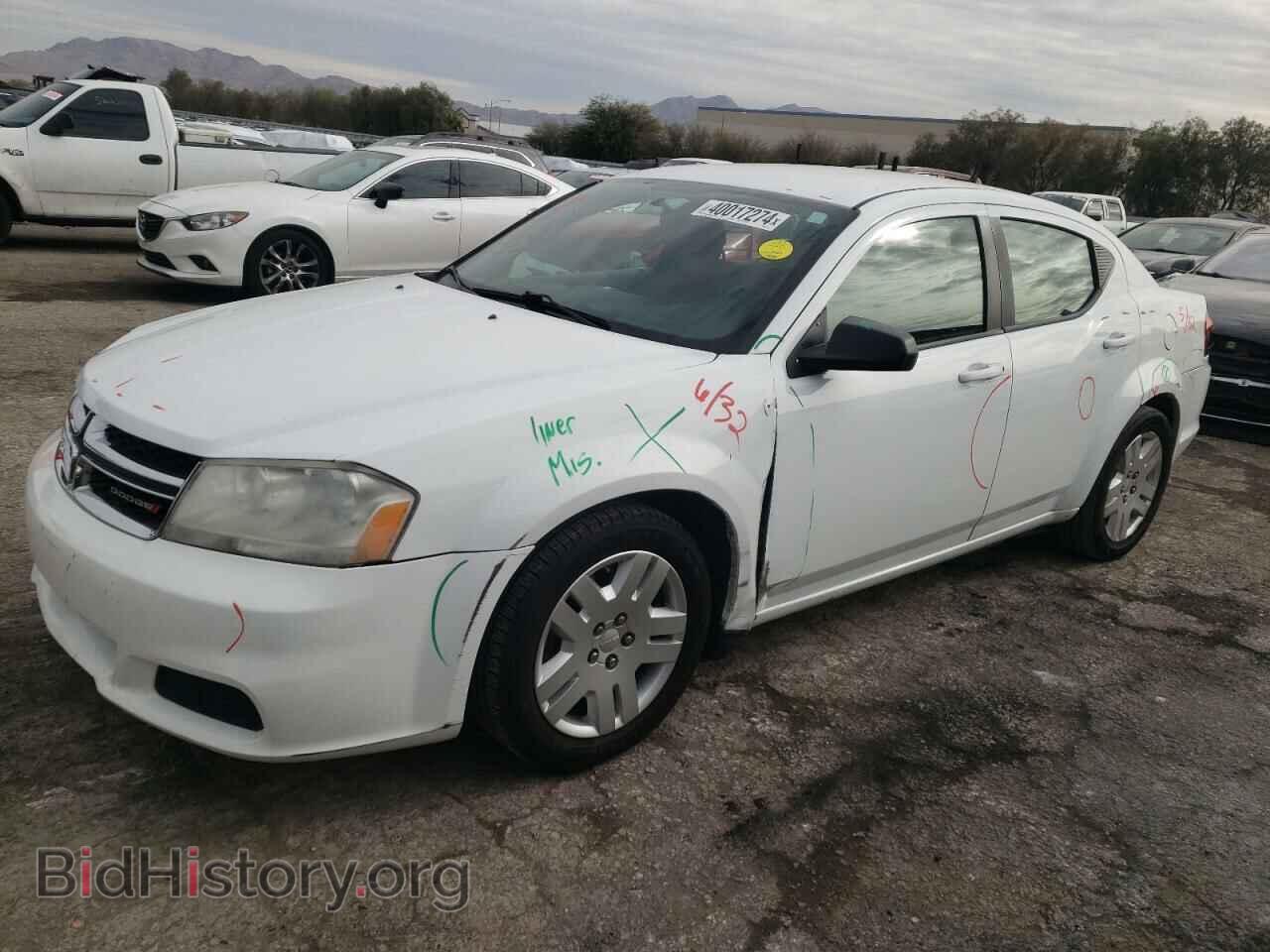 Photo 1C3CDZAB2DN741849 - DODGE AVENGER 2013
