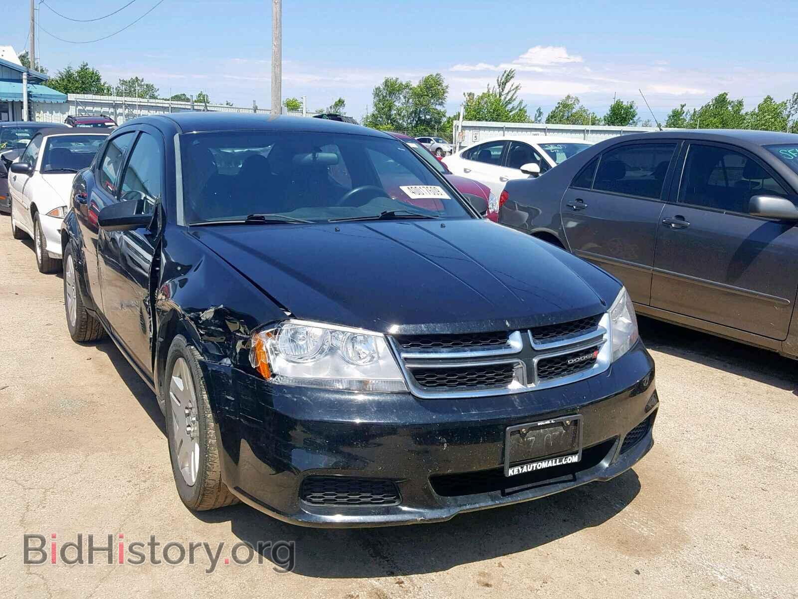 Photo 1C3CDZAB1DN576053 - DODGE AVENGER 2013