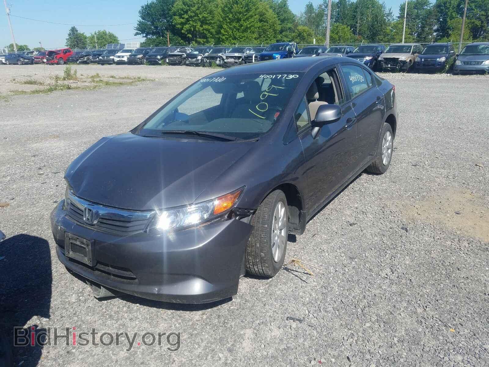 2012 HONDA CIVIC - VIN: 2HGFB2F45CH036892 - Photo 2