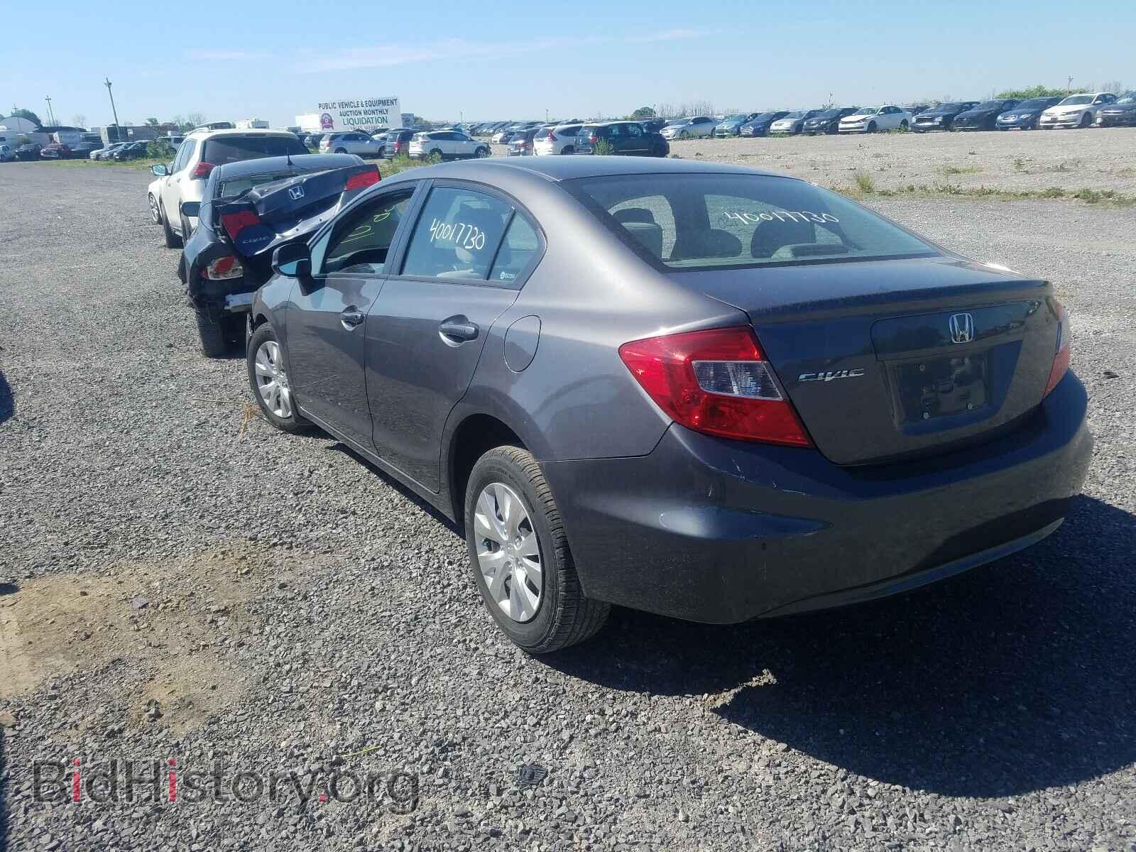 2012 HONDA CIVIC - VIN: 2HGFB2F45CH036892 - Photo 3