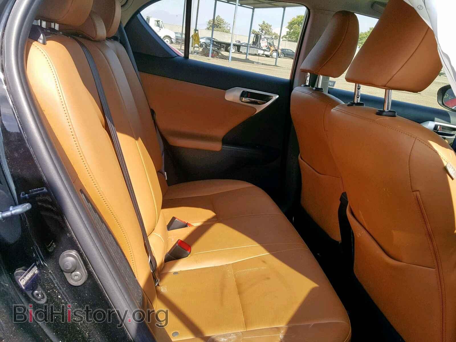 2013 LEXUS CT 200 - VIN: JTHKD5BHXD2170100 - Фото 6