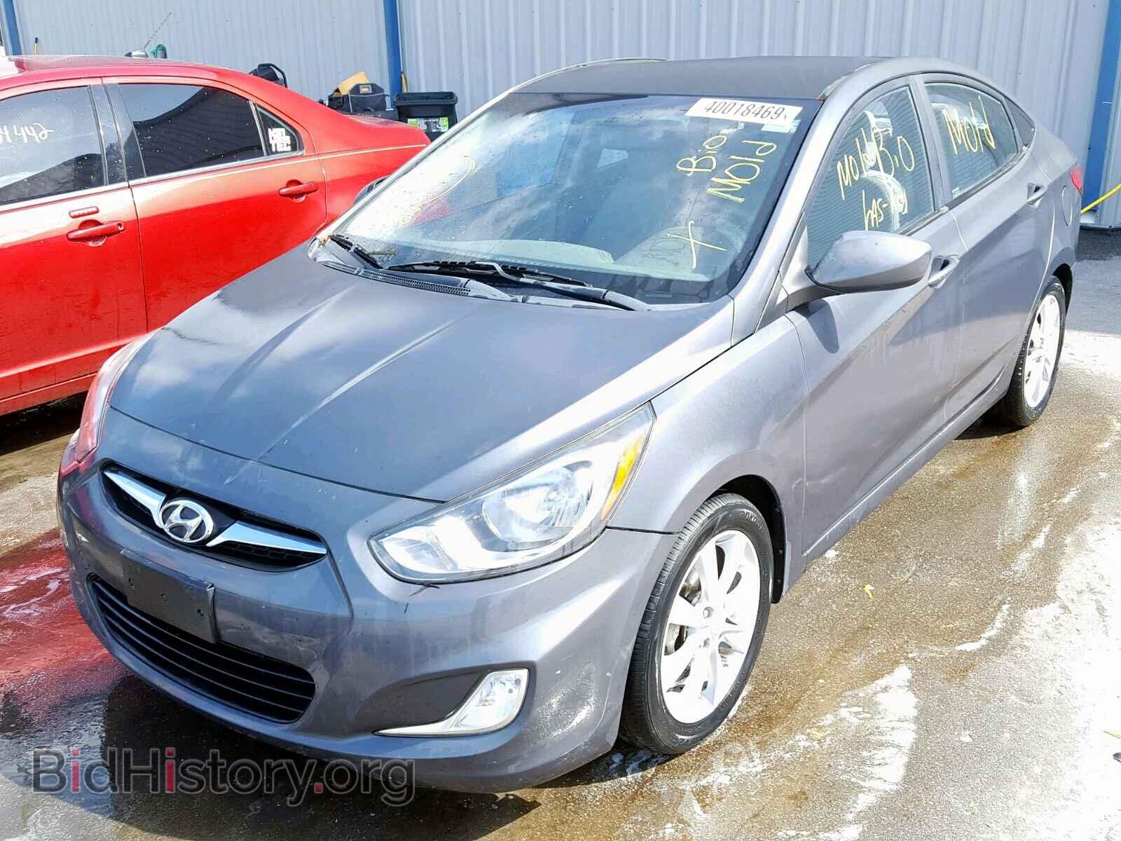 2012 HYUNDAI ACCENT - VIN: KMHCU4AE5CU042207 - Фото 2